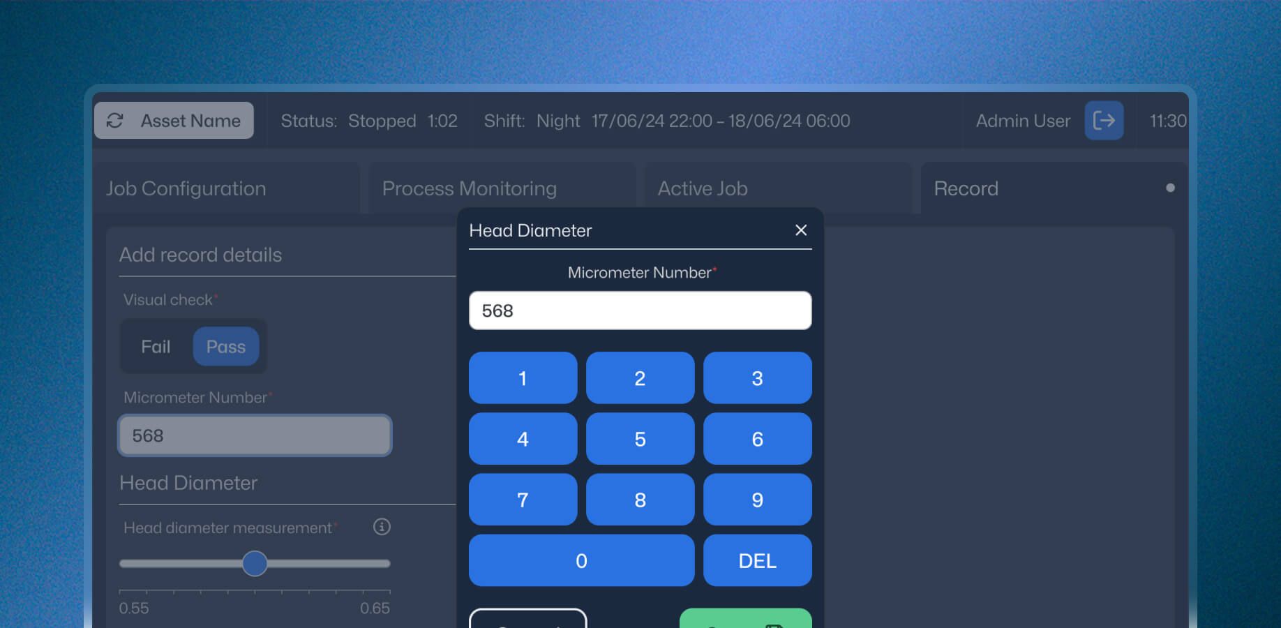 Operator Dashboard