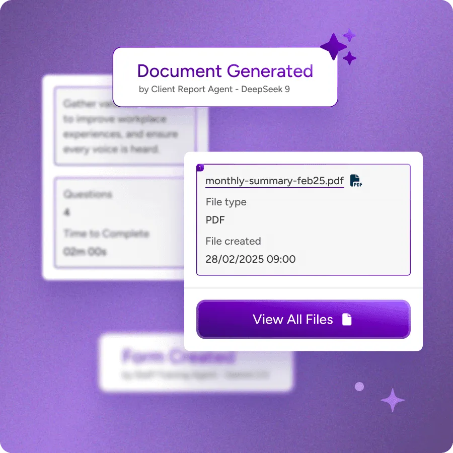 Agent Document Writer Graphic