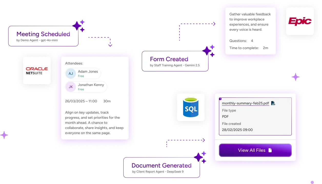 DataQI Agent automating manufacturing workflows