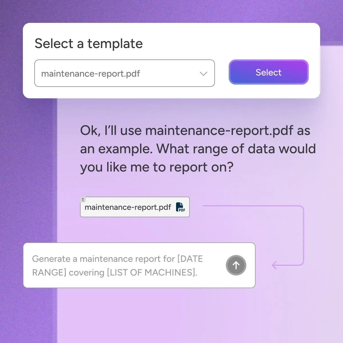 Templated documents